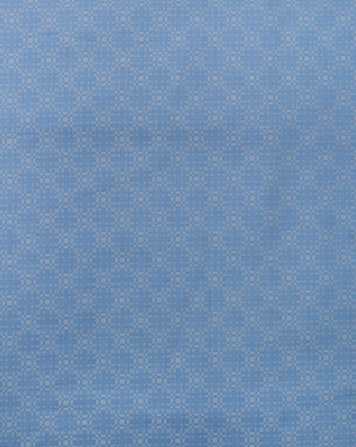 LIGHT BLUE GIZA COTTON FABRIC (WIDTH 58 INCH)