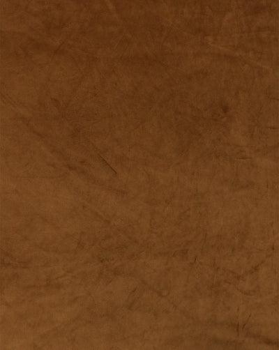 BROWN PLAIN VELVET LYCRA FABRIC ( WIDTH 58 INCHES )