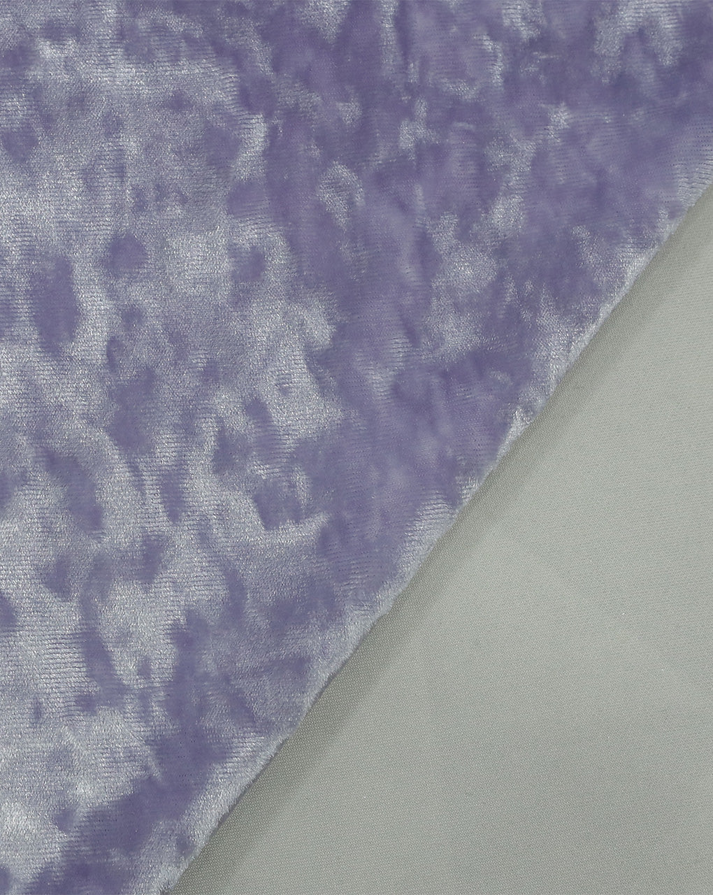 LAVENDER PLAIN CRUSH VELVET LYCRA FABRIC ( WIDTH 58 INCHES )