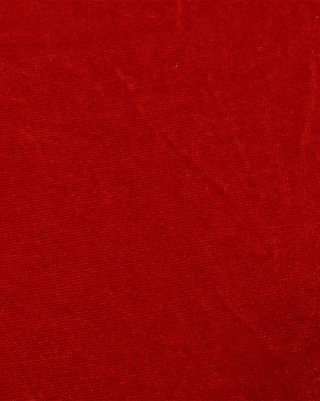 RED PLAIN VELVET LYCRA FABRIC ( WIDTH 58 INCHES )