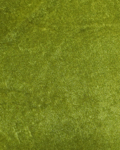 PLAIN GREEN VELVET LYCRA FABRIC ( WIDTH 58 INCHES )
