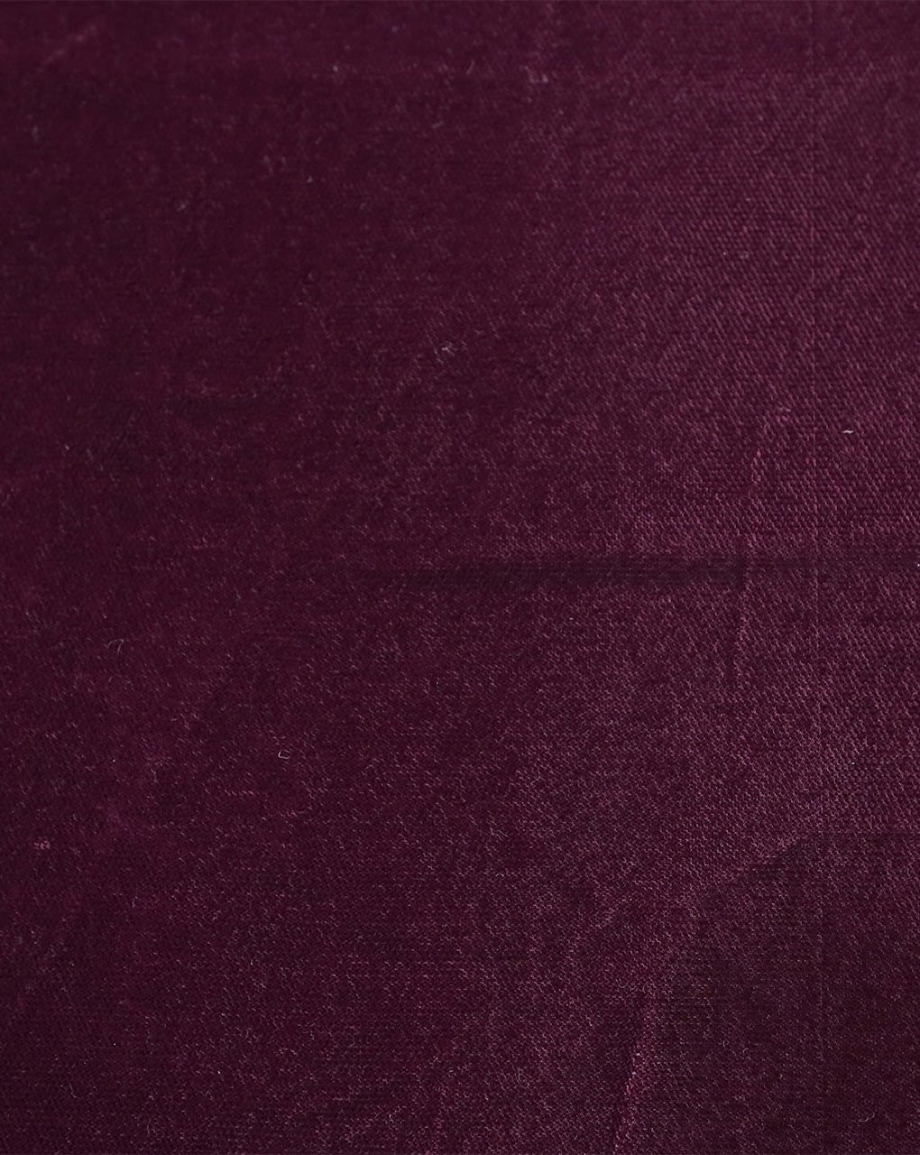 DARK WINE PLAIN POLYESTER MICRO VELVET FABRIC ( WIDTH 58 INCHES )