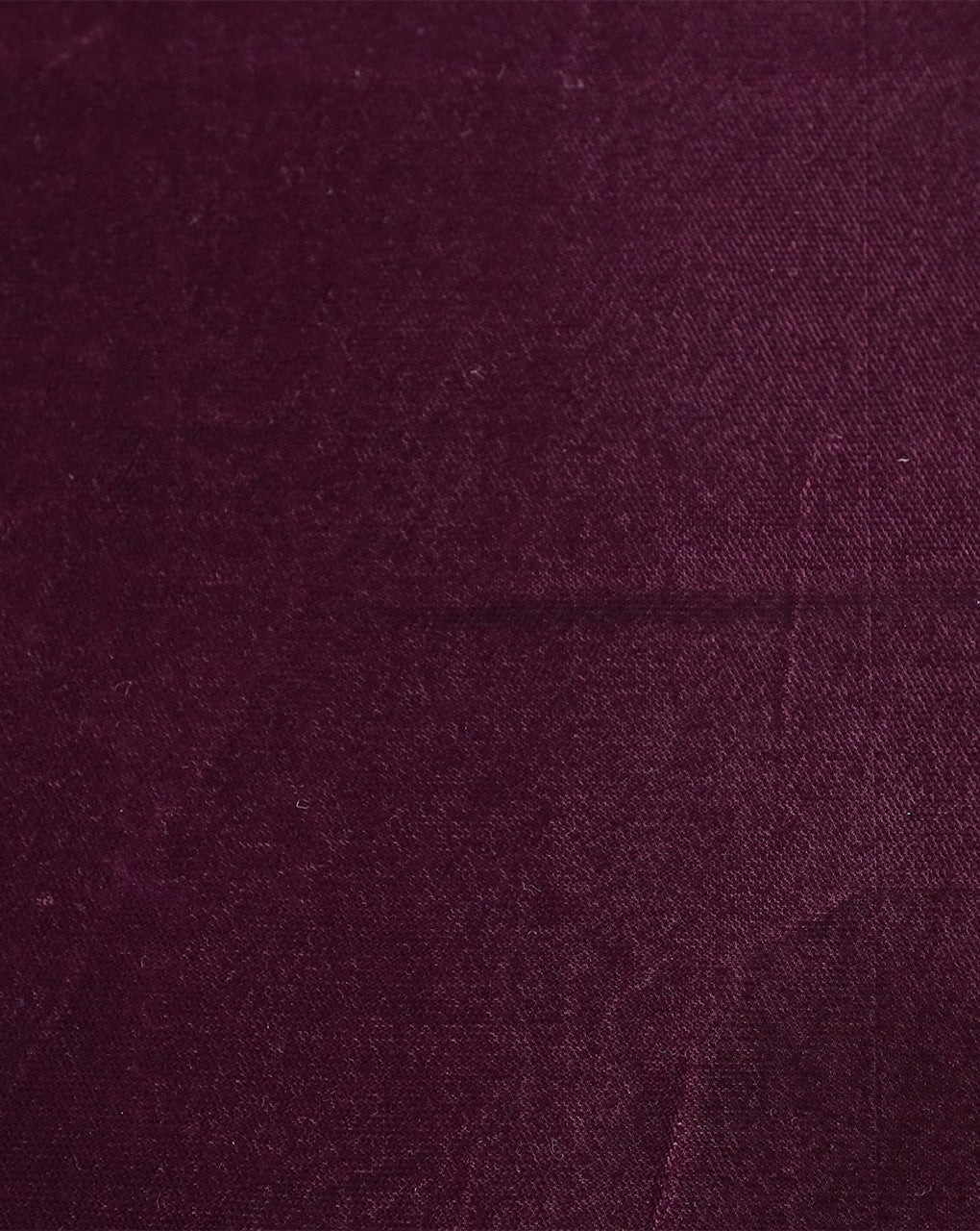 DARK WINE PLAIN POLYESTER MICRO VELVET FABRIC ( WIDTH 58 INCHES )