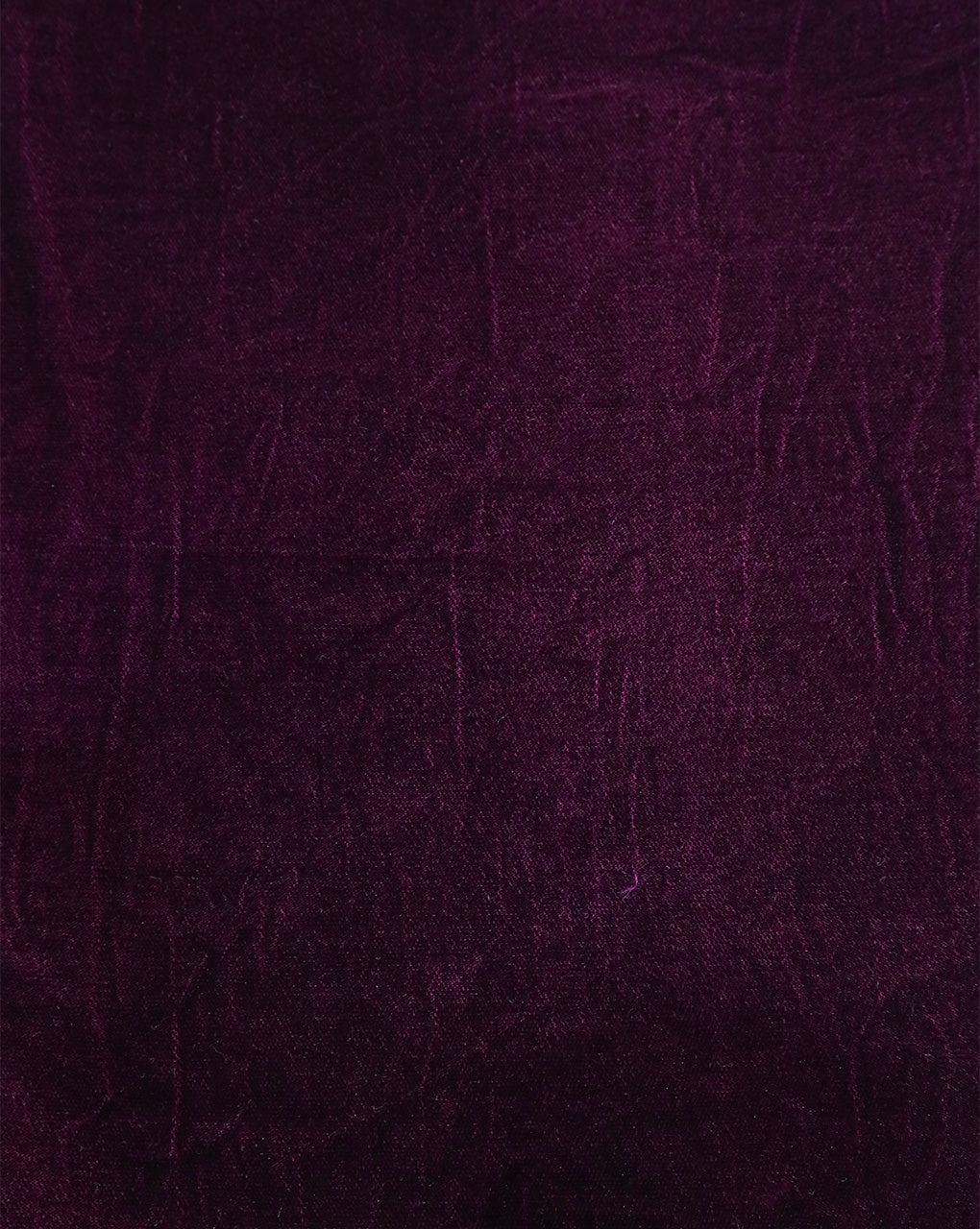 WINE PURPLE PLAIN POLYESTER MICRO VELVET FABRIC ( WIDTH 58 INCHES )