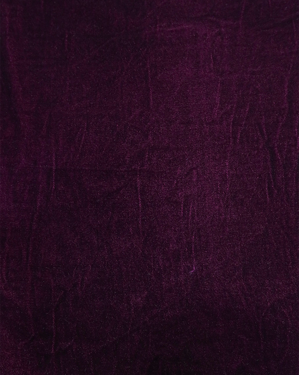 WINE PURPLE PLAIN POLYESTER MICRO VELVET FABRIC ( WIDTH 58 INCHES )