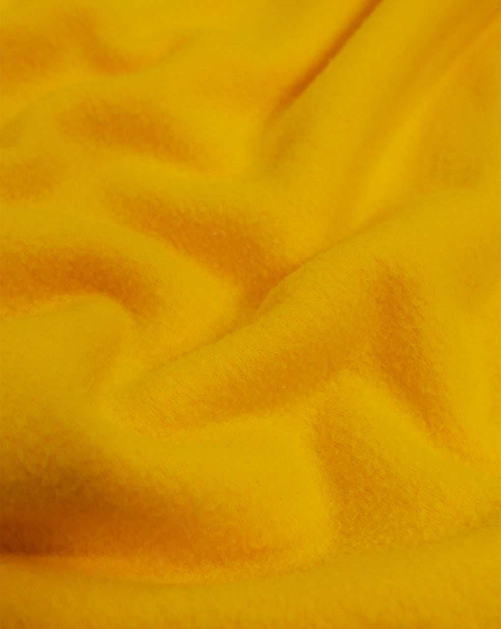 YELLOW PLAIN POLYESTER FLEECE FABRIC ( WIDTH 58 INCHES)