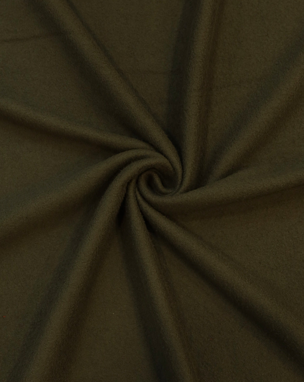 DARK GREEN PLAIN POLYESTER FLEECE FABRIC ( WIDTH 58 INCHES)
