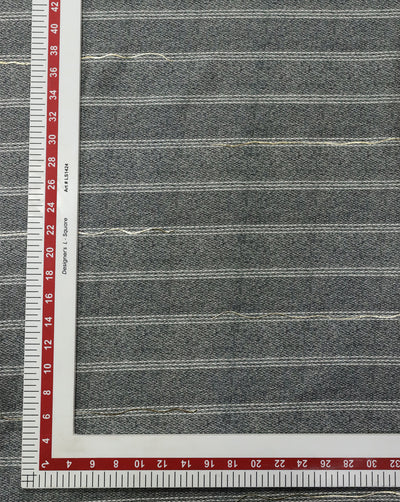 GRAY STRIPES DESIGN POLYESTER DIGITAL PRINTED FABRIC