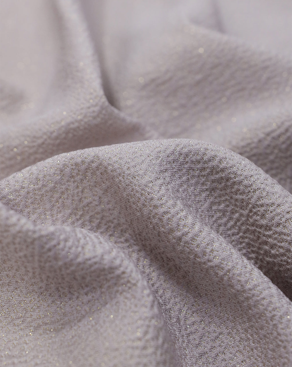BEIGE POLYESTER JACQUARD FABRIC (WIDTH 58 INCHES)