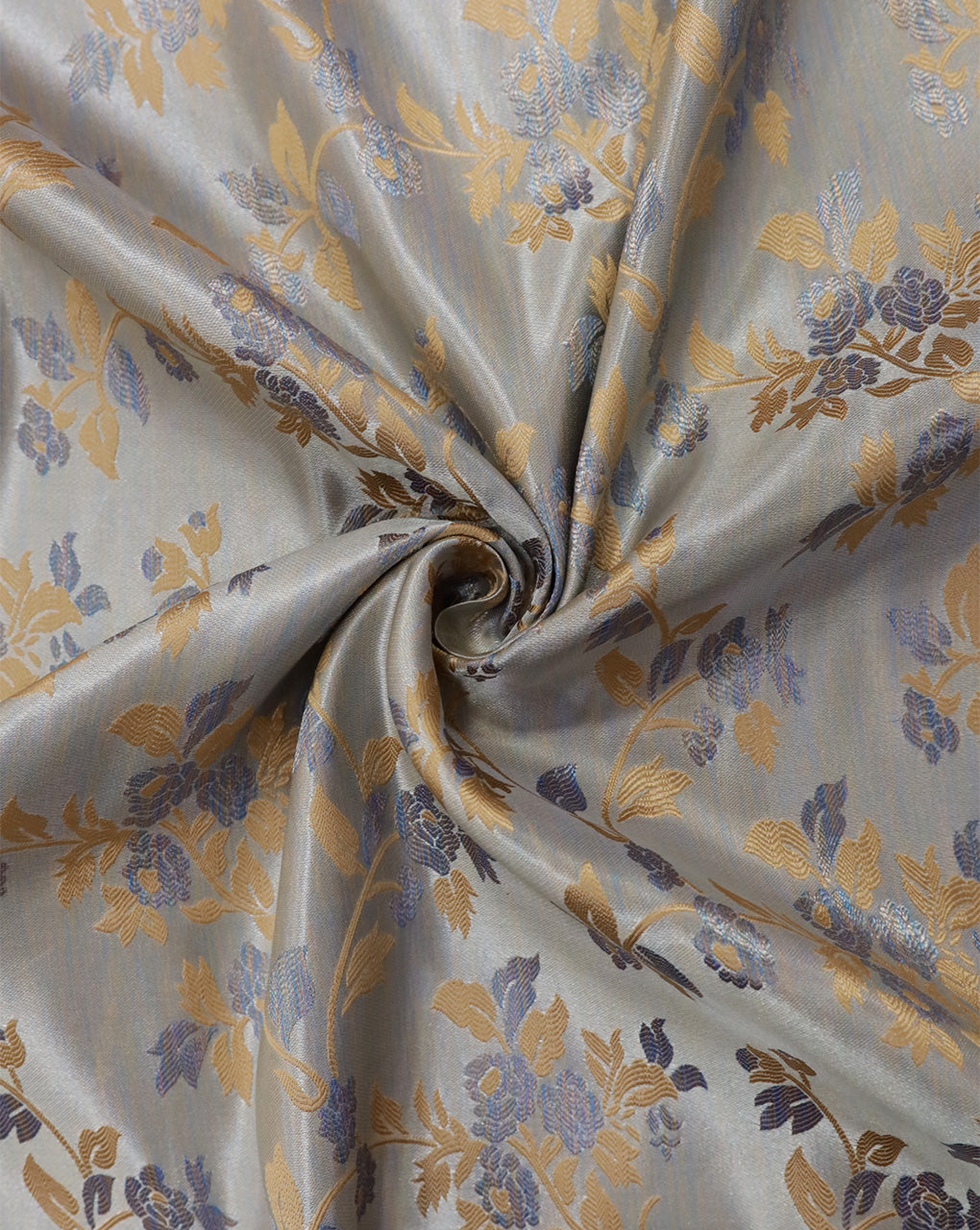 MULTICOLOR FLORAL DESIGN POLYESTER JACQUARD FABRIC