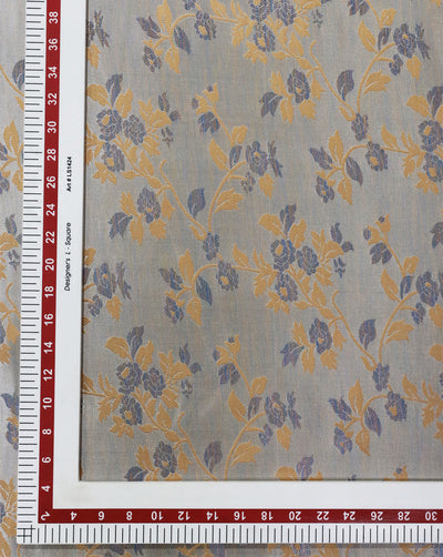 MULTICOLOR FLORAL DESIGN POLYESTER JACQUARD FABRIC