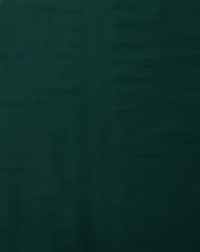 DARK GREEN PLAIN GIZA COTTON FABRIC (WIDTH - 58 INCHES
