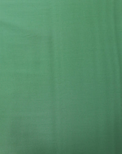 GREEN PLAIN GIZA COTTON FABRIC (WIDTH - 58 INCHES)