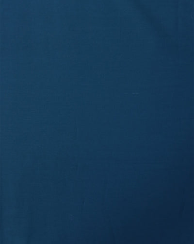DARK BLUE PLAIN GIZA COTTON FABRIC (WIDTH - 58 INCHES)