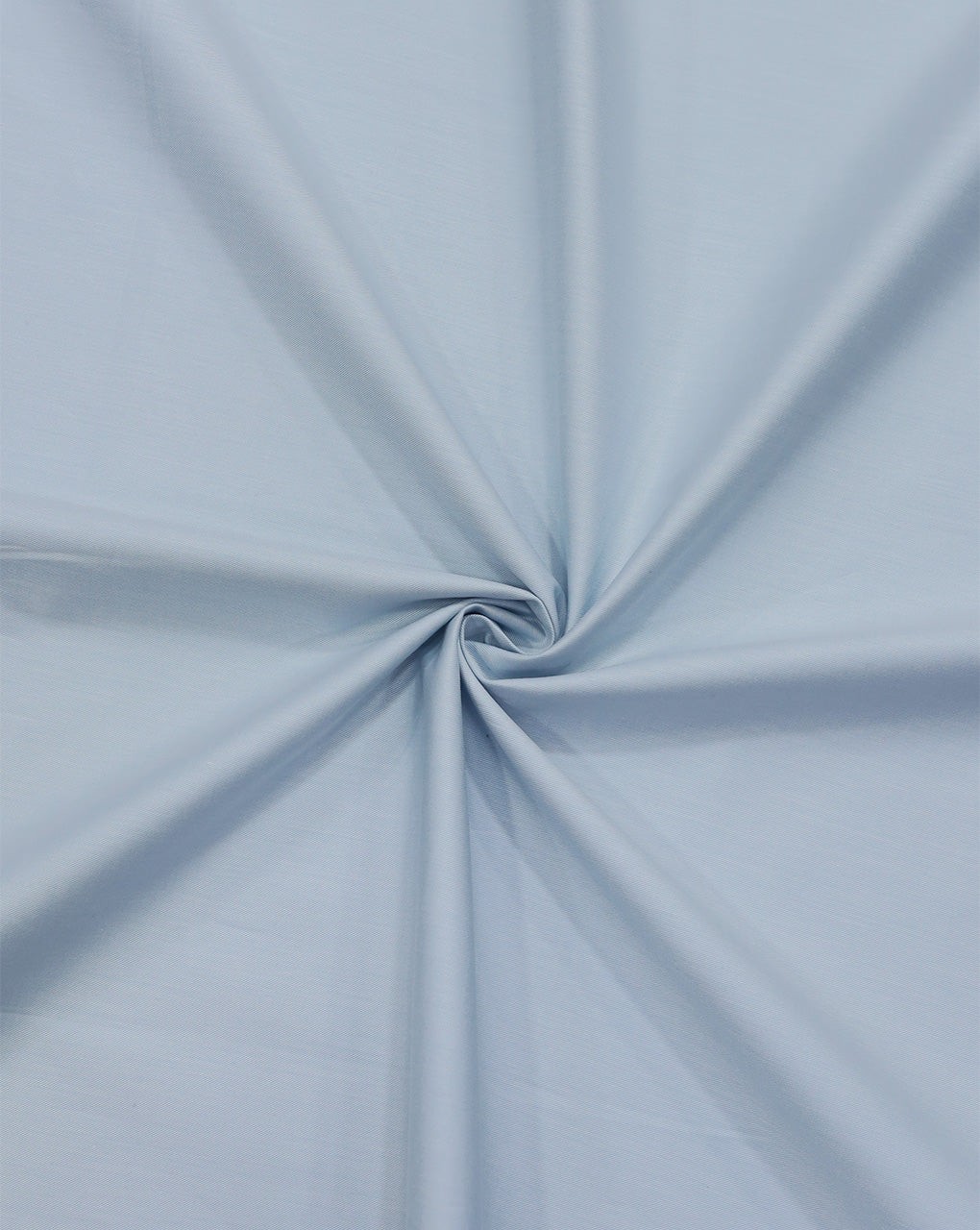 LIGHT SKY BLUE GIZA COTTON FABRIC (WIDTH - 58 INCHES)
