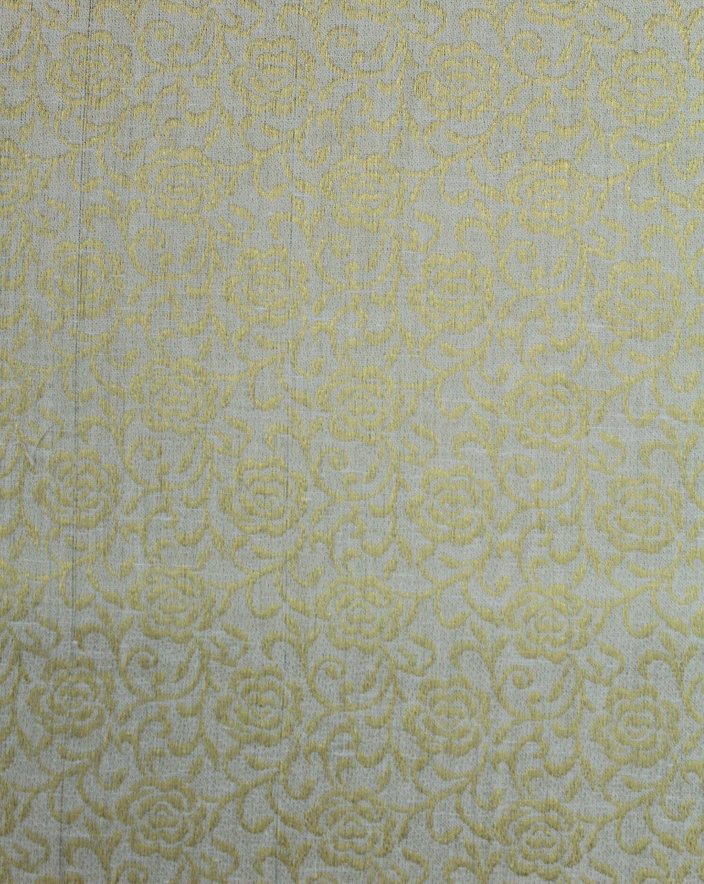 White Golden Dot Cotton Dobby Fabric