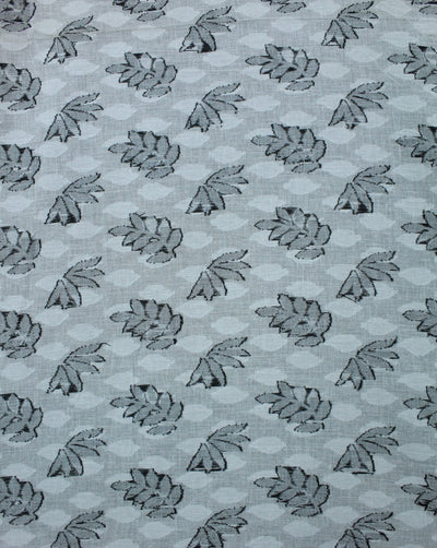 White Black Dot Cotton Dobby Fabric