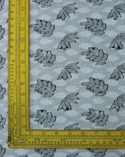 White Black Dot Cotton Dobby Fabric