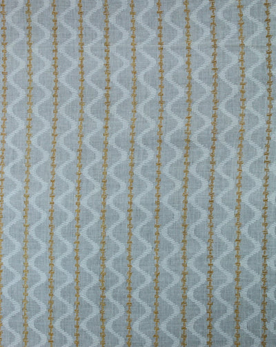 White Golden Design Cotton Dobby Fabric