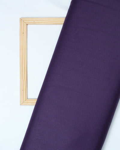 Purple Plain Cotton Poplin Fabric