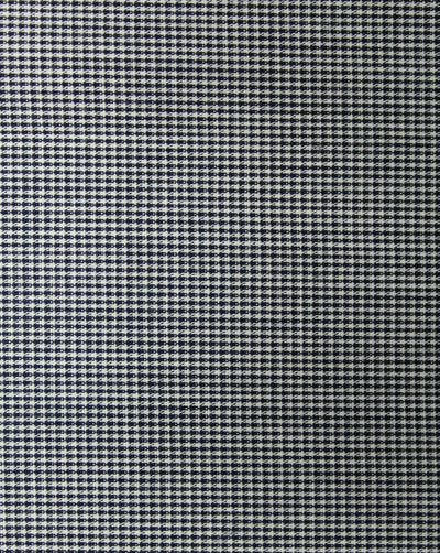 White And Black Checks Cotton Cambric Fabric