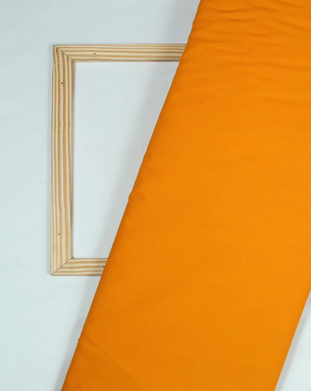 Plain Yellow Color Cotton Cambric Fabric