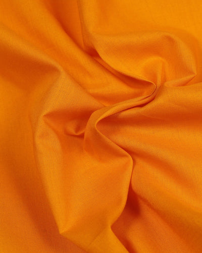 Plain Yellow Color Cotton Cambric Fabric