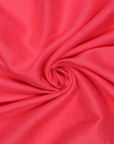 Plain Pink Color1 Cotton Cambric Fabric