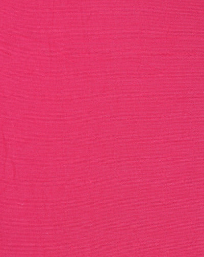 Plain Pink Color Cotton Cambric Fabric