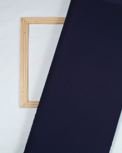 Plain Blue Cotton Cambric Fabric