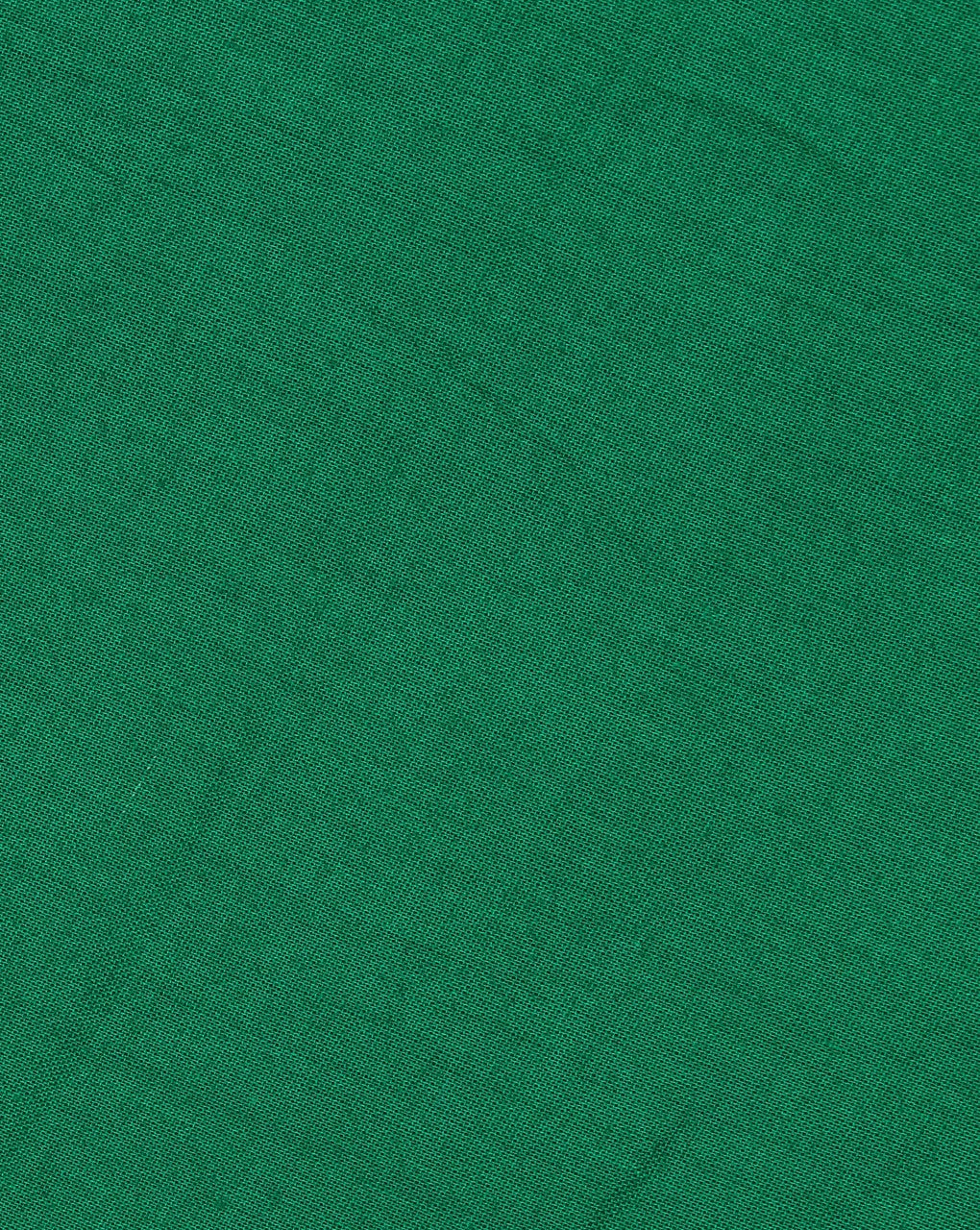 Plain Dark Green Cotton Cambric Fabric