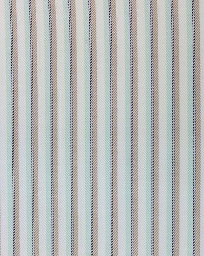 Off White And Multicolor Stripe Design Cotton Yarn Dyed Fabric