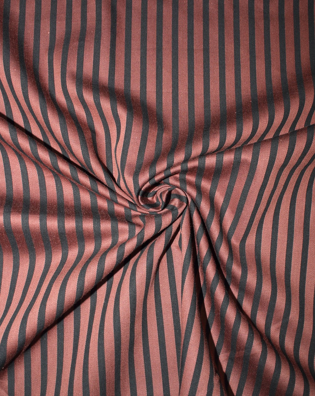 Maroon And Black Stripe Design Cotton Yarn Dyed Fabric