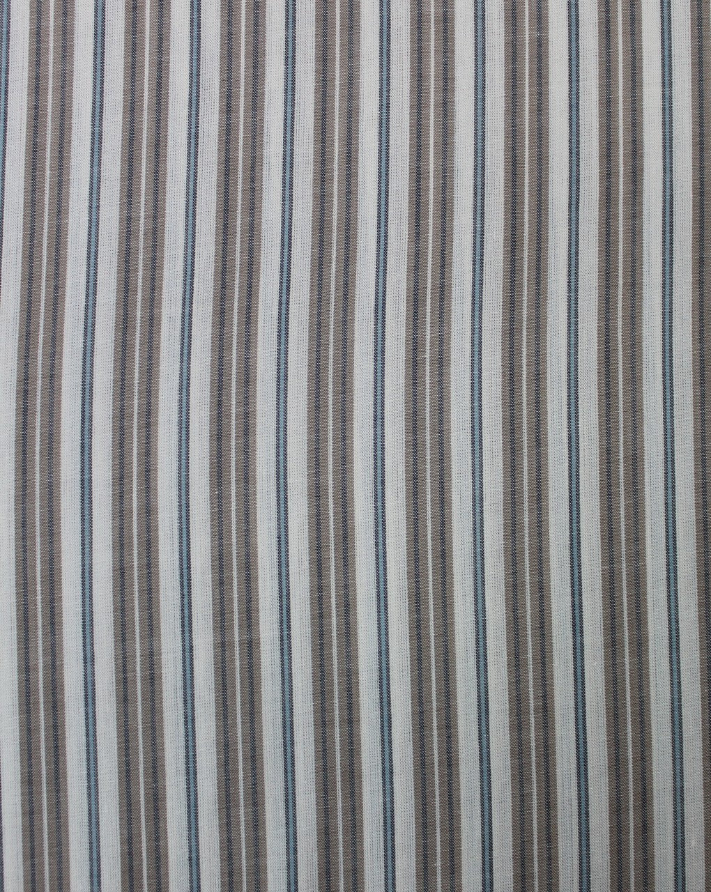 Cream And Multicolor Stripe Design Cotton Yarn Dyed Fabric