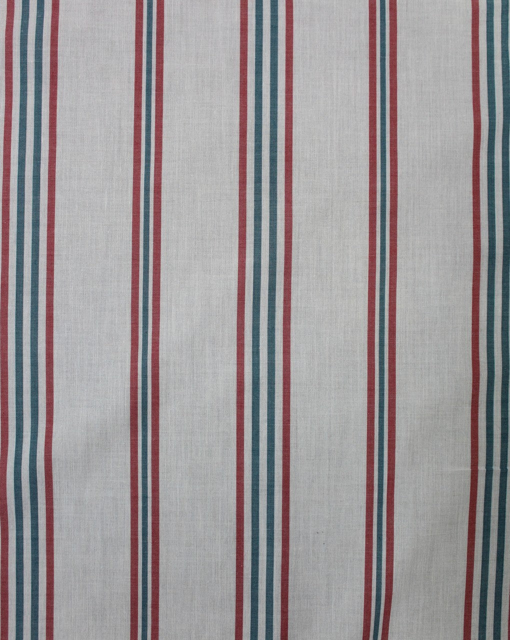 White And Multicolor Stripe Design Cotton Yarn Dyed Fabric