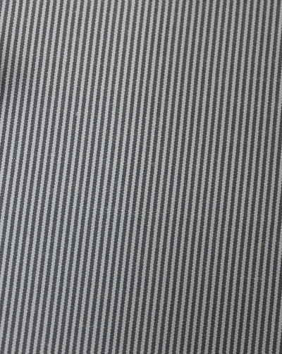 Off White And Black Stripe Design Cotton Yarn Dyed Fabric