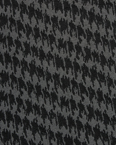 Grey And Black Abstract Design 1 Denim Lycra Jacquard Fabric