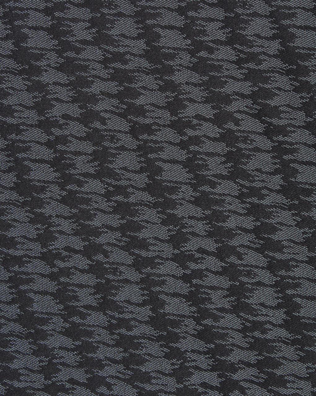 Black And Grey Abstract Design Denim Lycra Jacquard Fabric