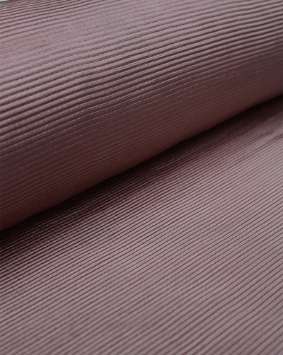 LIGHT PINK POLYESTER PLEATED FABRIC