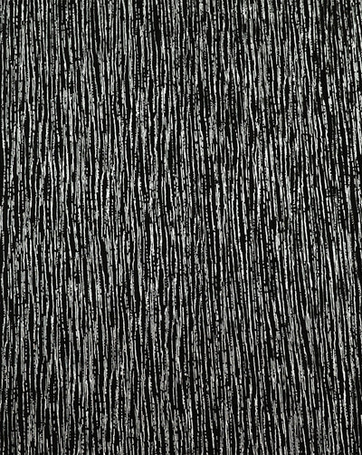 BLACK & SILVER POLYESTER LUREX PLEATED FABRIC 