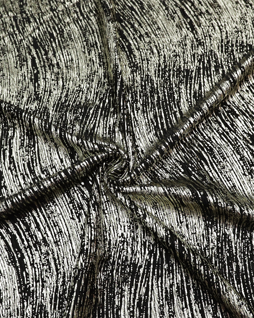 POLYESTER FOIL PRINTED FABRIC ( WIDTH 58 INCHES )