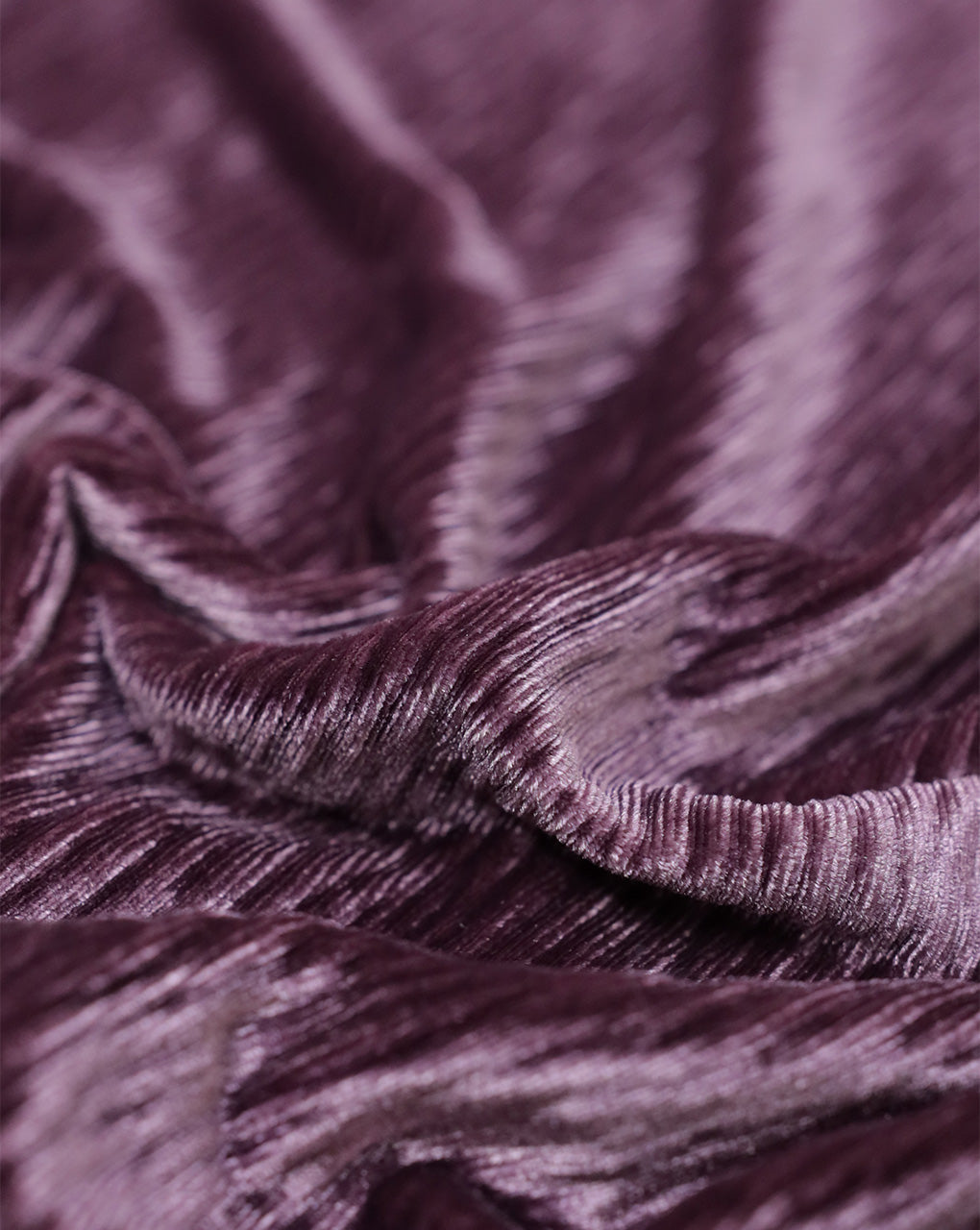 POLYESTER LYCRA PLEATED VELVET FABRIC (WIDTH 58 INCHES)