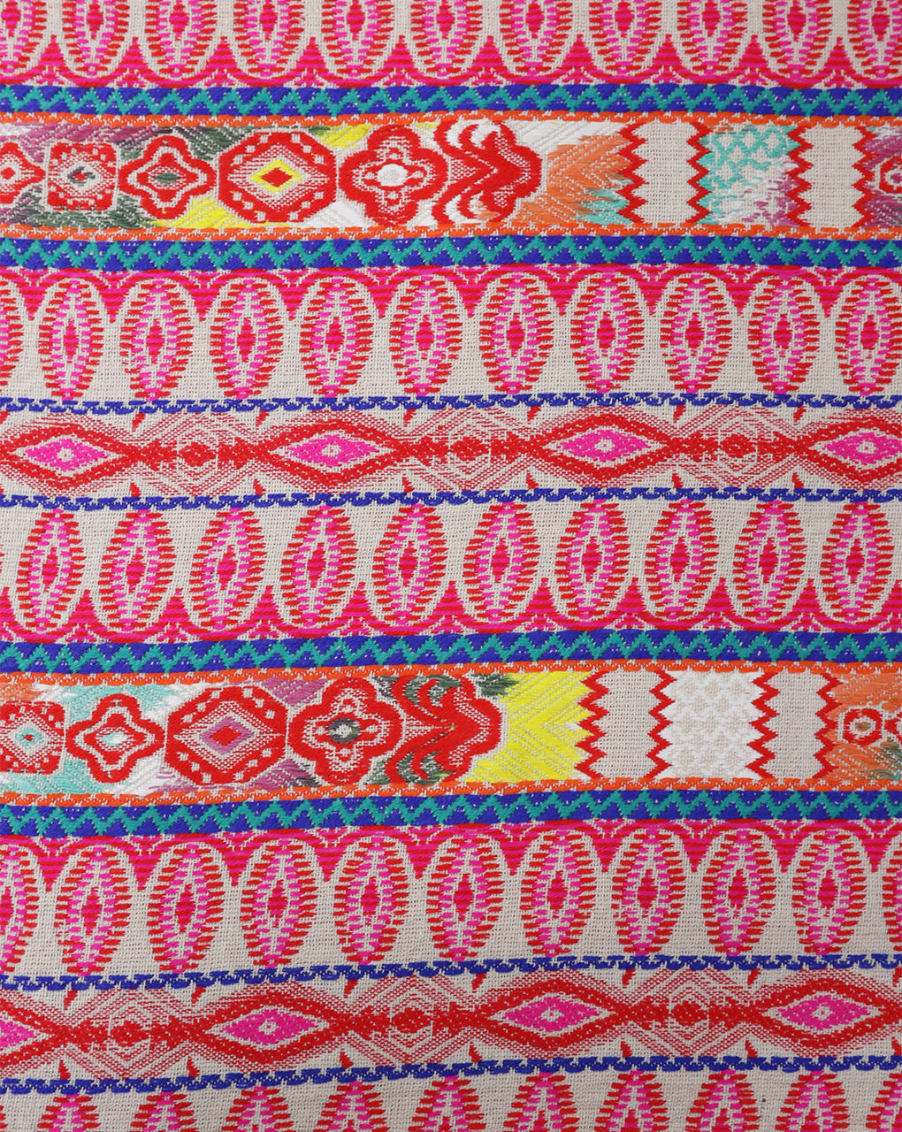 MULTICOLOR COTTON ACRYLIC JACQUARD FABRIC