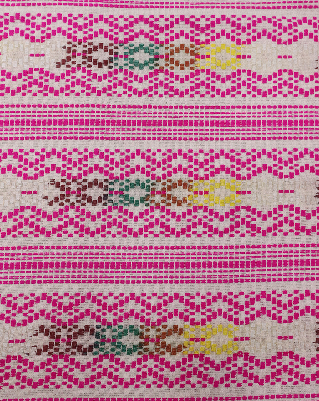 MULTICOLOR COTTON ACRYLIC JACQUARD FABRIC