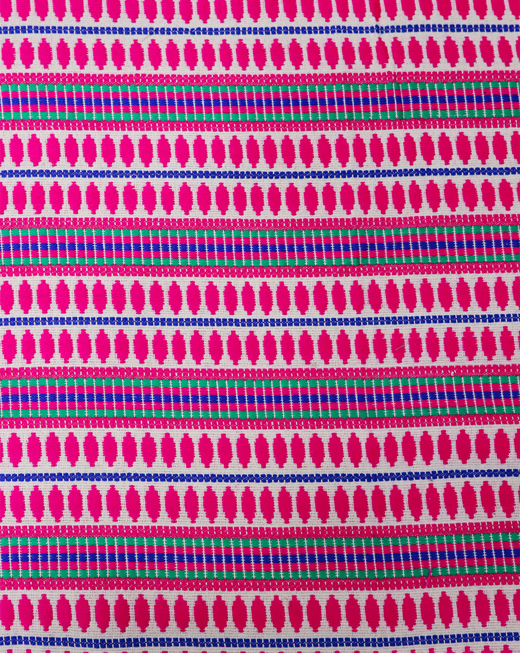 MULTICOLOR COTTON ACRYLIC JACQUARD FABRIC