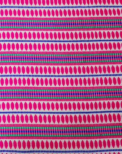 MULTICOLOR COTTON ACRYLIC JACQUARD FABRIC