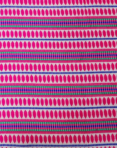 MULTICOLOR COTTON ACRYLIC JACQUARD FABRIC