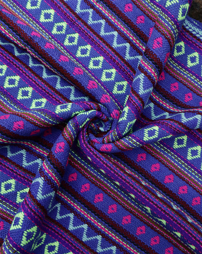 MULTICOLOR ACRYLIC JACQUARD FABRIC