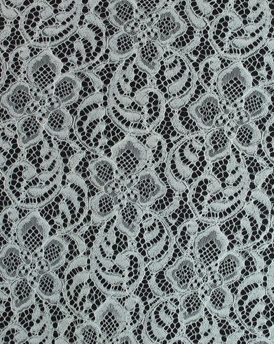 Polyester Floral Design 4 Lace Cut Work Fabric (RFD)