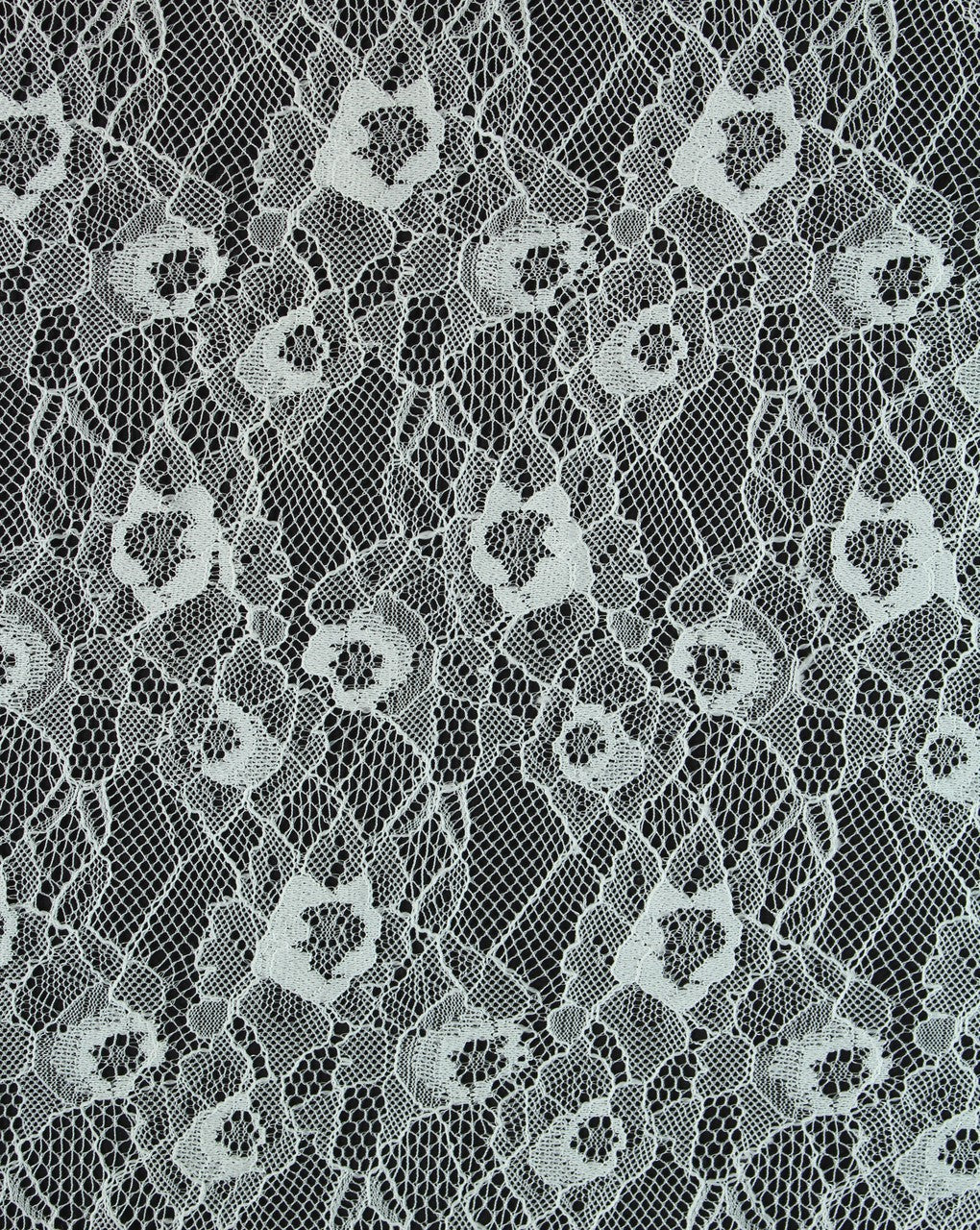 Polyester Abstract Design 3 Lace Cut Work Fabric (RFD)